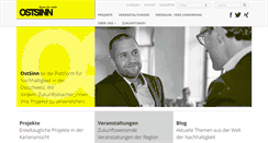 Desktop Screenshot of ostsinn.ch